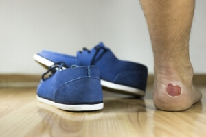 Shoes and Blisters on the Feet